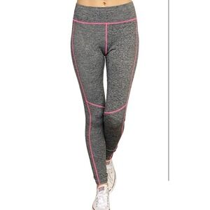Yunoga Women's Comfort Heather Assorted Active Wear Seamless Leggings Sz S/M